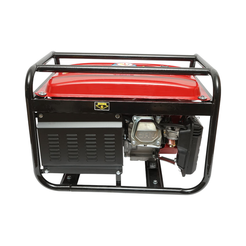 Generatore elettrico a benzina 2,5KW/220V, motore 7,5HP, avviamento manuale Breckner Germany