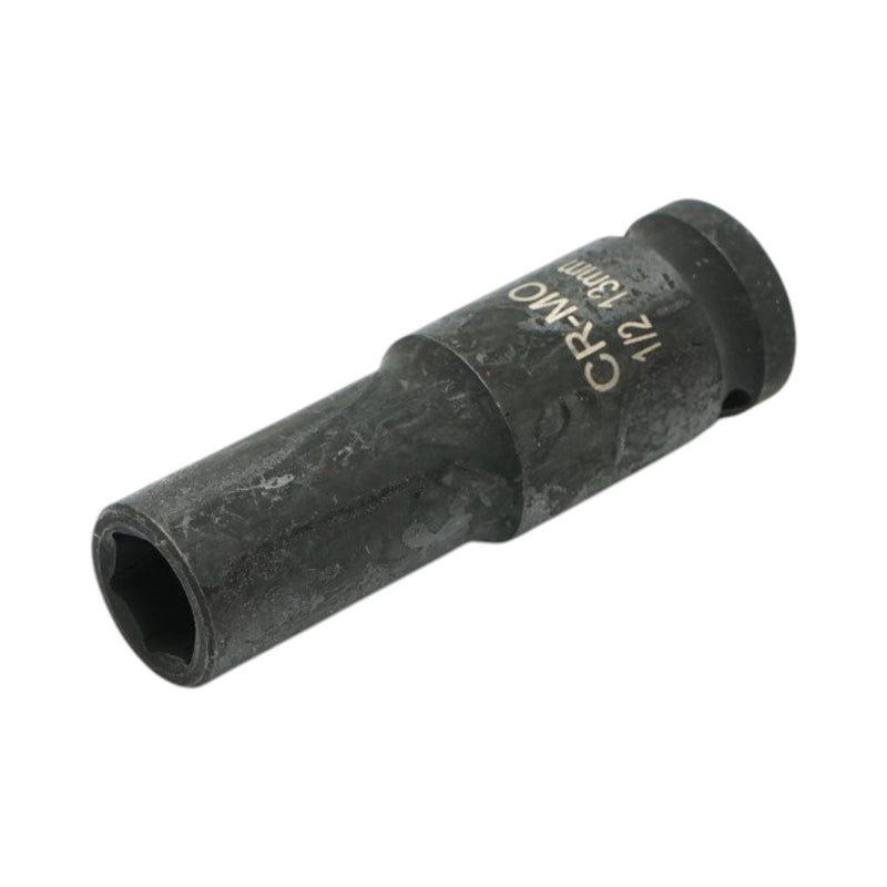 Bussola a impatto lunga da 13 mm, lunghezza 78 mm, attacco quadro da 1/2", acciaio al cromo-molibdeno (Cr-Mo) Breckner Germany
