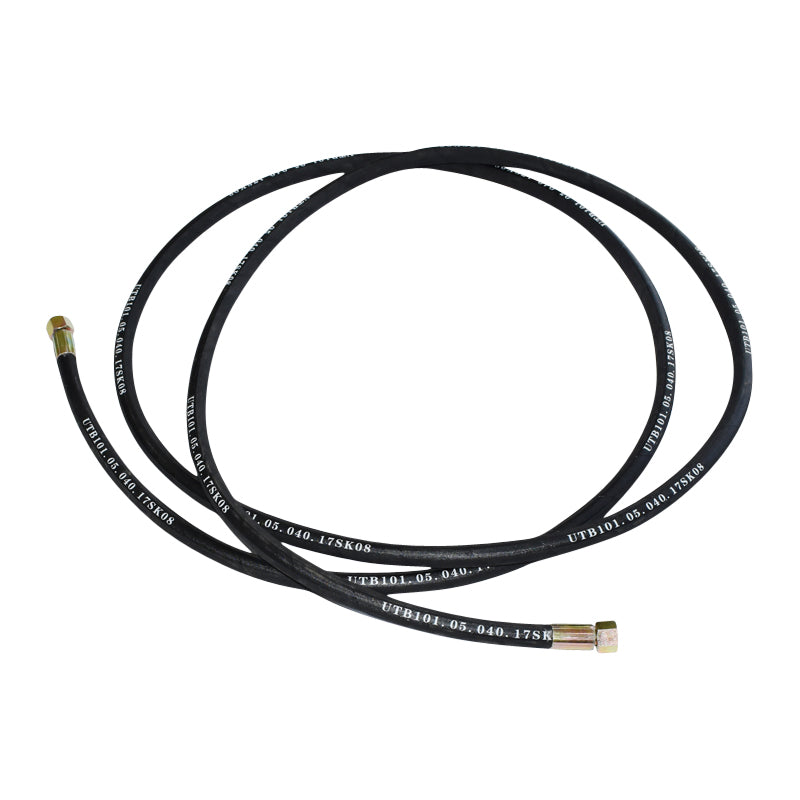 Tubo ad alta pressione 2SN DN10 con raccordi pressati idraulicamente, L = 4000 mm (riduzione M20x20)