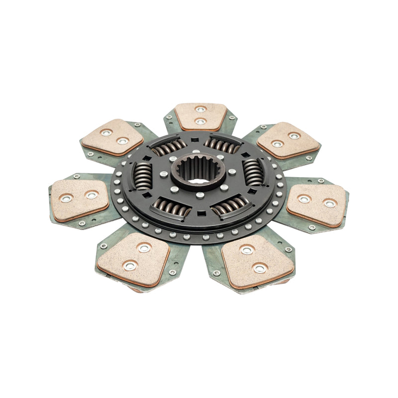 Diametro esterno disco frizione 310 mm, interno 1-40 mm, interno 2-45 mm, 16 scanalature per Fiat, New Holland OEM 5167936