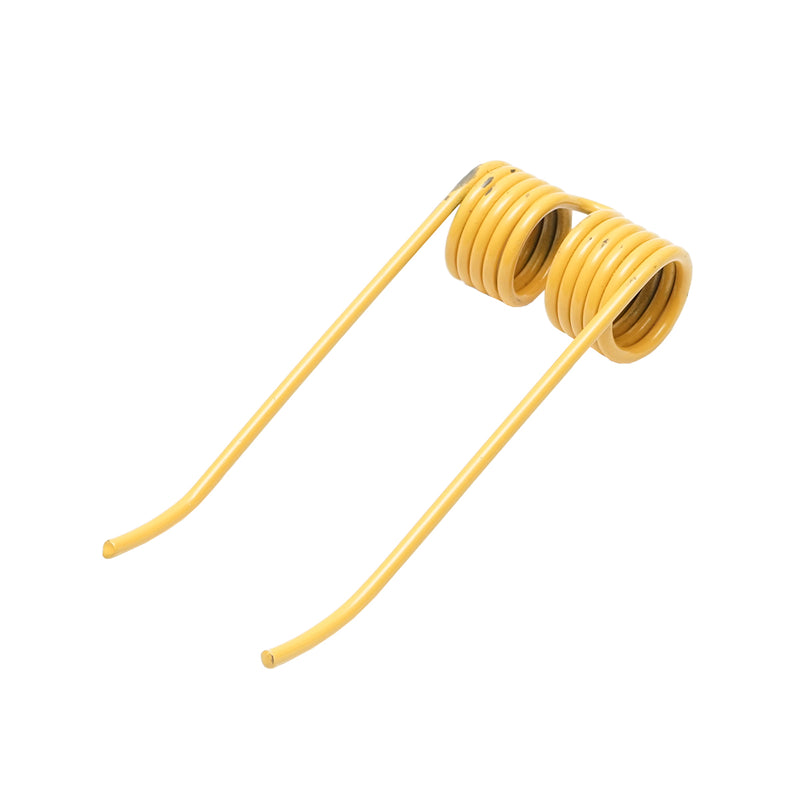 Dente pick-up (molla per pressa per balle) H = 208 mm, L = 71 mm, Ø 5 mm per New Holland, codice OEM 131673, 916031.