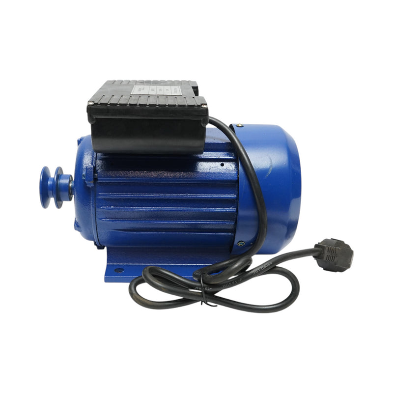 Motore elettrico monofase 1,5KW, 220V con protezione termica, statore 120x90mm Breckner Germany