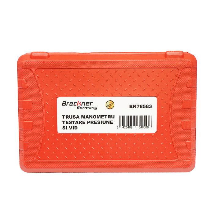 Set di manometro tester per pressione e vuoto Breckner Germany