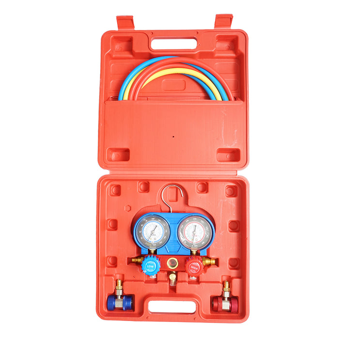 Kit di controllo e ricarica del sistema di aria condizionata per auto, freon R22, R32, R134a, R410a Breckner Germany