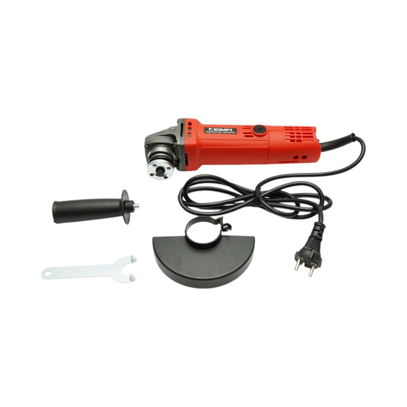 Smerigliatrice angolare da 680 W, 220 V, disco da 100-115-125 mm, 6 velocità, 10.000 giri/min