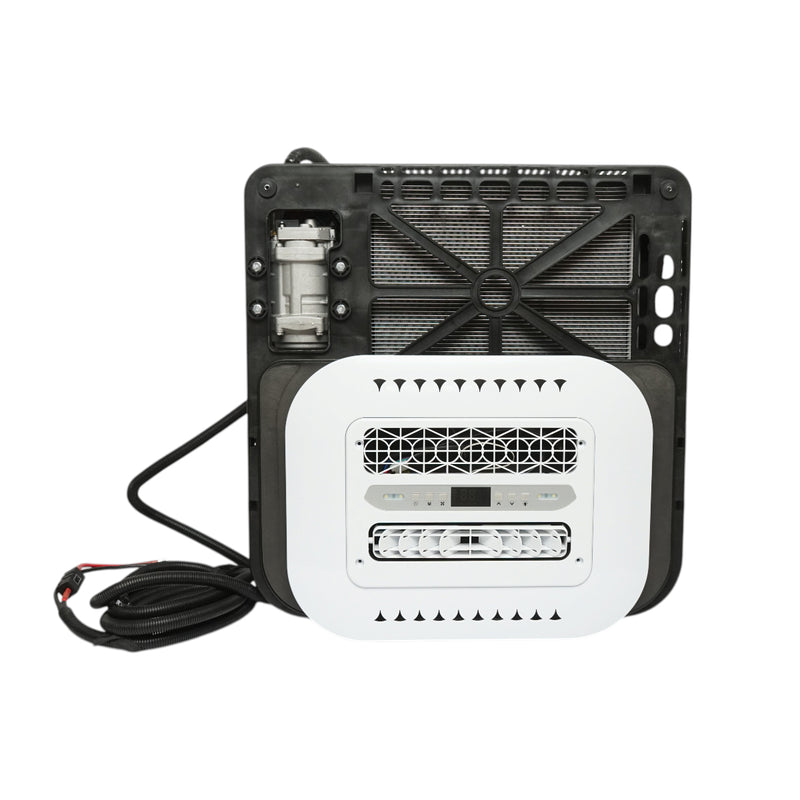 Climatizzatore fisso per veicoli e macchinari industriali AC universale 12V, 2200W, 7600 BTU con telecomando