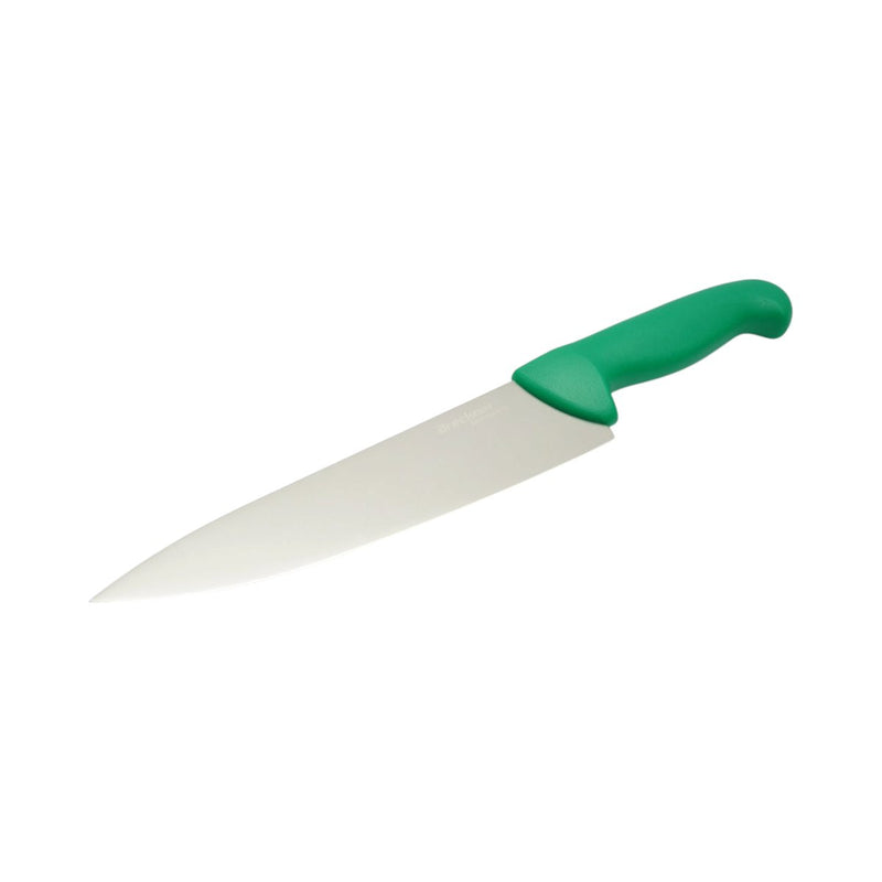 Coltello da chef professionale da 23 cm, lama in acciaio 5Cr15MoV, manico in PP verde Breckner Germany