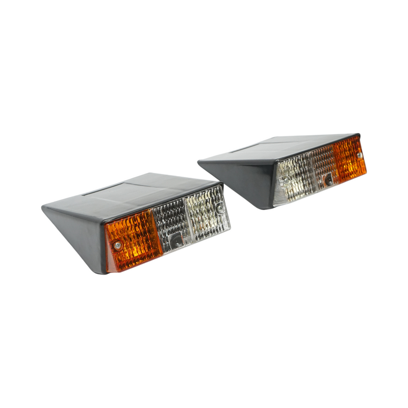 Set di indicatori di direzione anteriori e luci di posizione a 12V (sinistro/destro) per Deutz-Fahr, codice OEM 11002402A