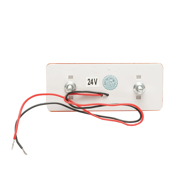 Luce laterale a LED gialla 24V