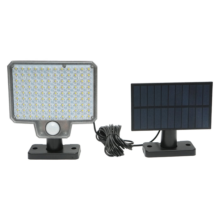 Lampada LED da 8W con pannello solare telecomandato e batteria da 2000mAh, IP65