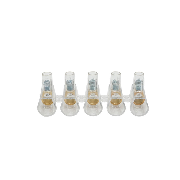 Morsettiera 41A 500V, 5 poli 6mm Leader