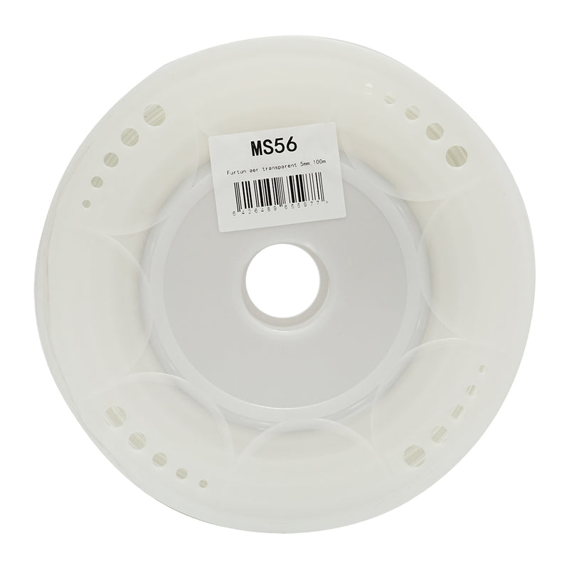 Tubo aria trasparente 100m, diametro 5mm, spessore 3mm