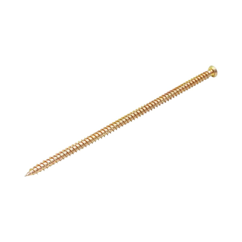 Vite per il montaggio di serramenti 7,5x182 mm, Torx TX30, acciaio zincato giallo, 100 pz/scatola