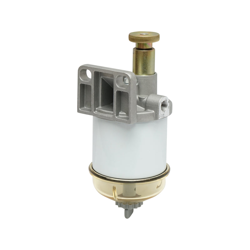 Batteria filtro carburante con separatore acqua per UTB, Fiat, New Holland, Massey Ferguson, Ford, Case IH codice OEM 7111-296, 5802302816