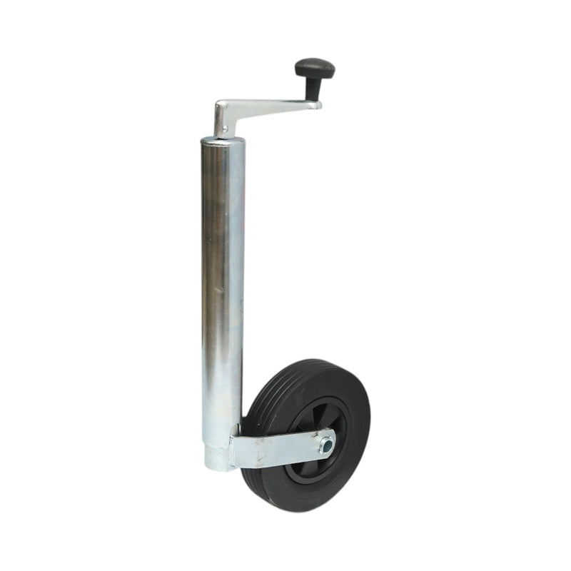 Ruotino di manovra per rimorchio 200x50 mm, diametro tubo 48 mm, regolabile 570-800 mm, carico massimo 136 kg Breckner Germany