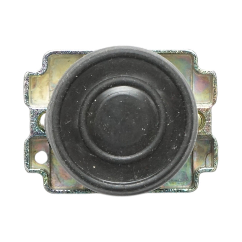 Pulsante di comando nero con protezione IP65, 1NO, 400V/10A, LAY5 Breckner Germany