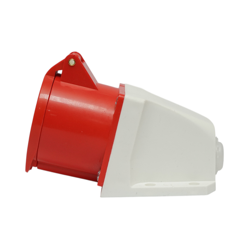 Presa industriale trifase da superficie 32A, 380V, IP44, 6H Breckner Germany