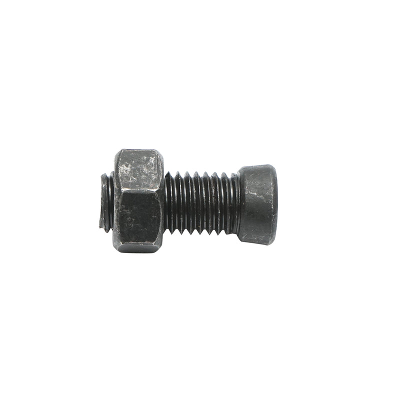 Bullone a testa svasata M14x50mm (classe 10.9) e dado per vomeri Vogel Noot, Kuhn, Kverneland e Lemken