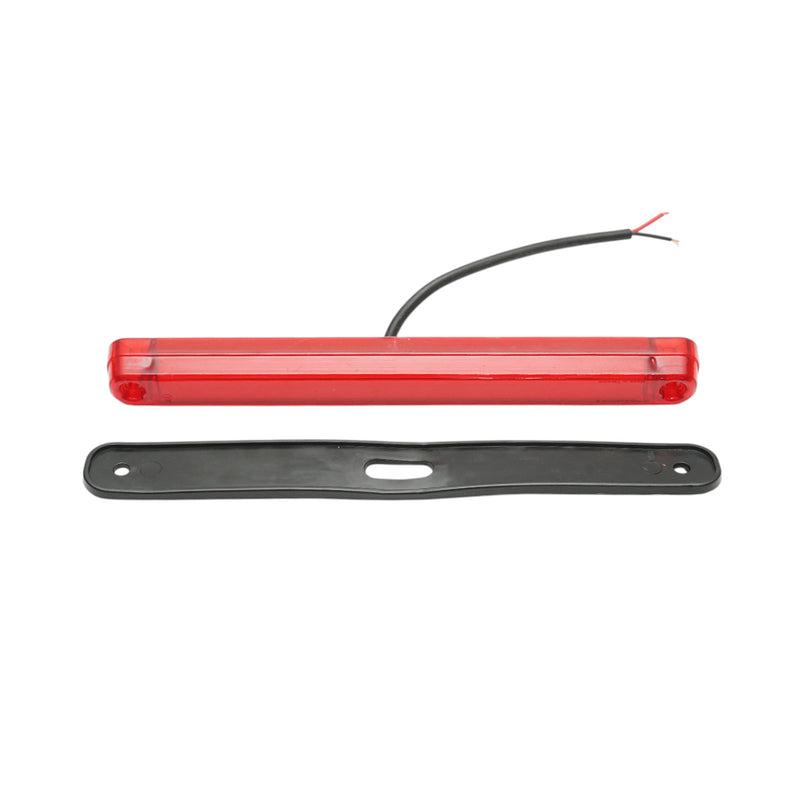 Luce di ingombro laterale LED NEON 12-24V rossa slim 235x26,5x21 mm Breckner Germany