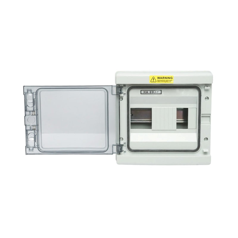 Centralino da parete, 1 fila, 8 moduli, 215x210x100 mm, IP65 Breckner Germany