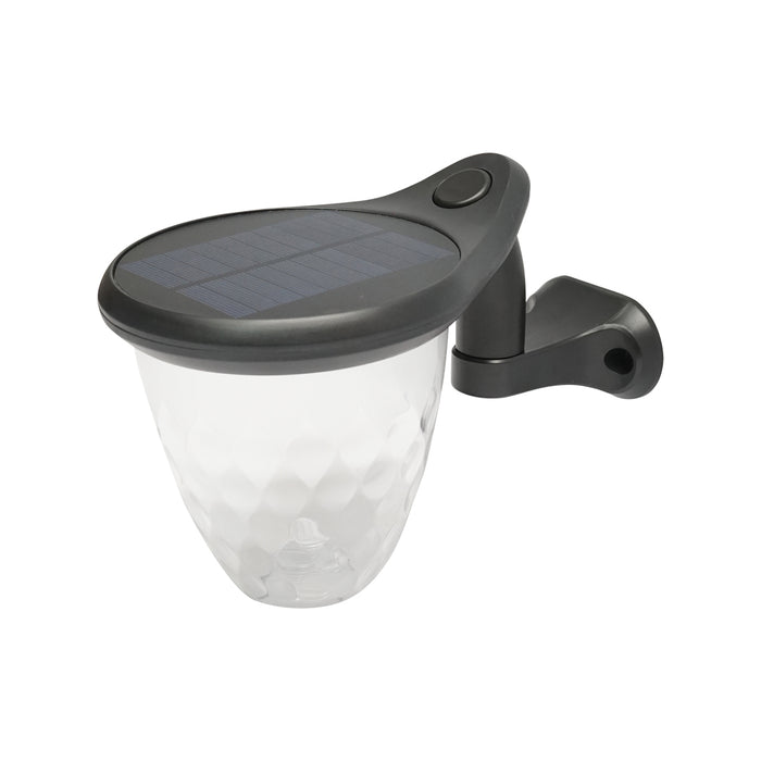 Lampada solare da giardino a LED 11W con pannello solare da 1W e batteria da 3,7V, IP54