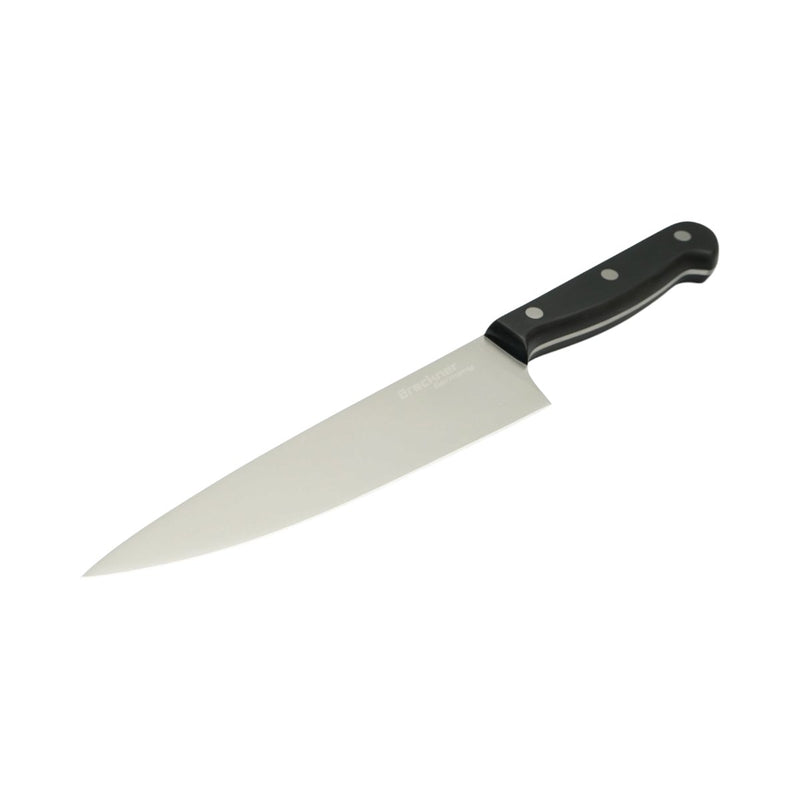 Coltello da chef professionale da 20 cm, lama in acciaio 5Cr15MoV, manico in POM nero Breckner Germany