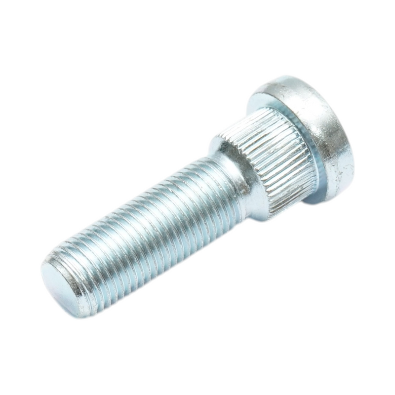 Prigioniero ruota anteriore per Ford, Case IH e Massey Ferguson, lunghezza 50,4 mm, filettatura 1/2-20 UNF, codici OEM 528803R1 e 453769R1.