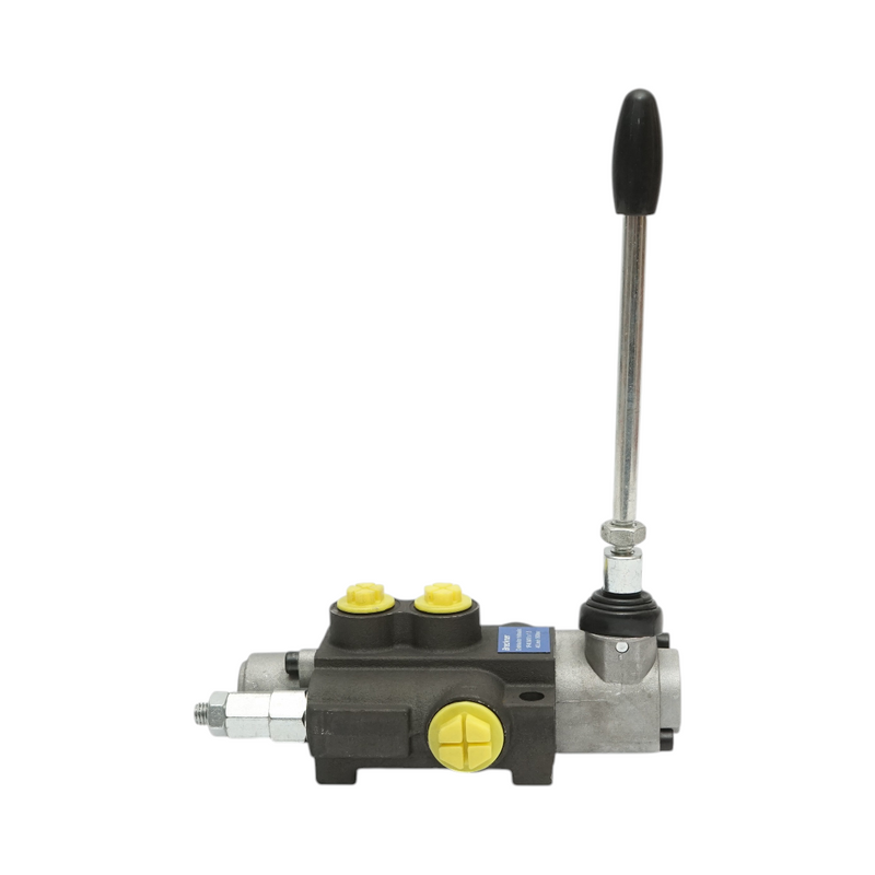 Distributore idraulico a 1 leva, portata 40 L/min, con leva inclusa, -15 / +80. Breckner Germany