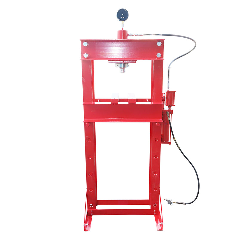 Pressa idraulica 30T, apertura regolabile 0-820mm, corsa pistone 0-160mm