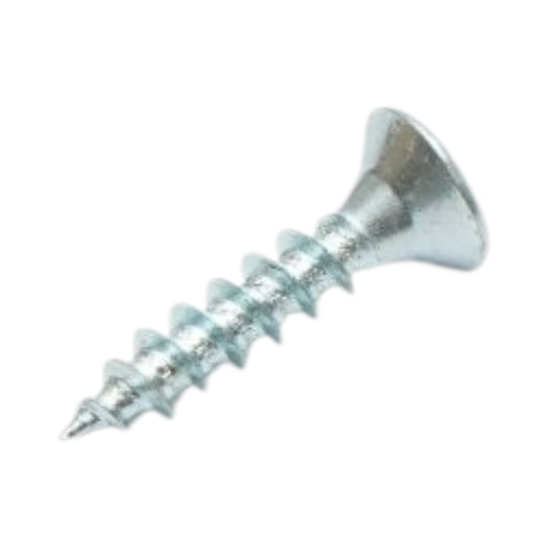 Vite autofilettante per legno 4x20 mm, testa svasata PZ2, acciaio zincato, 1000 pz/scatola