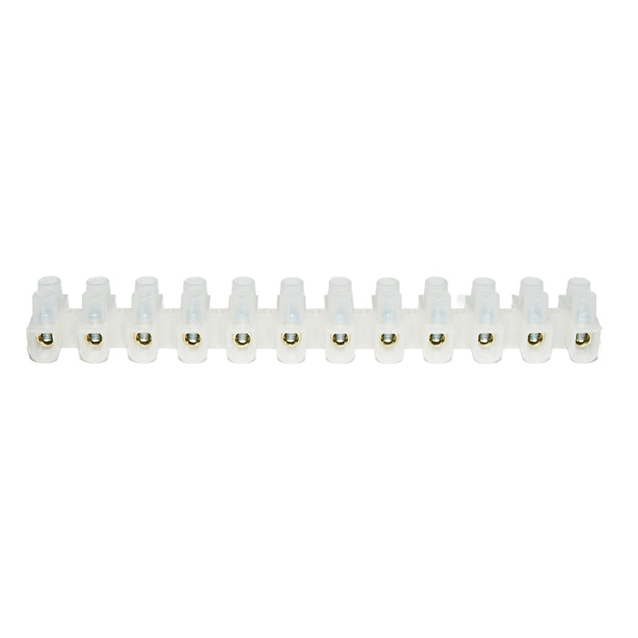 Morsettiera 30A 380V, 12 poli 16mm Leader
