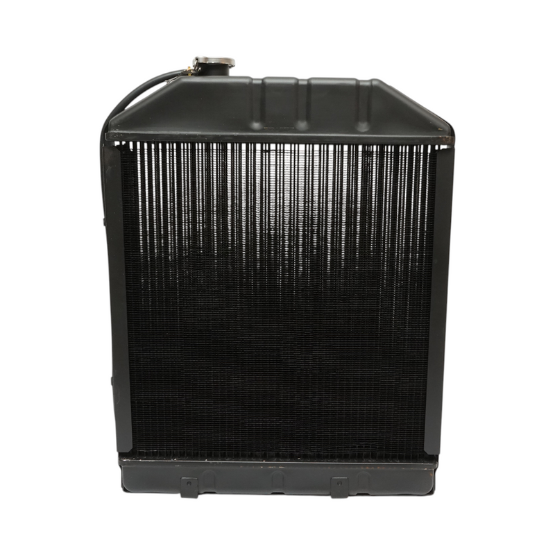 Radiatore di raffreddamento motore Ford, massa radiante a 4 file 600x480x65 mm, codice OEM 81817280, C7NN8005L, D8NN8005PA, C7NN8005E, 4826