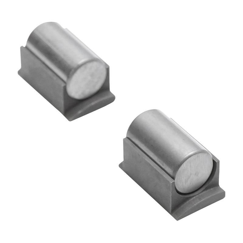 Set di 2 pattini con rulli per testa idraulica, codice OEM 7135-72. Breckner Germany