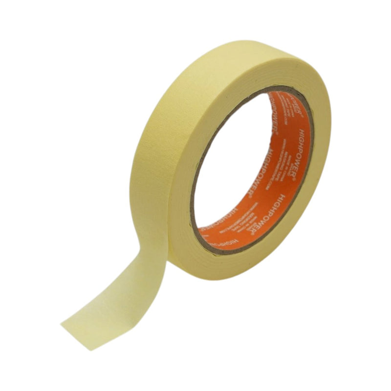 Nastro per mascheratura in carta gialla HighPower per usi generali 24 mm x 36 m