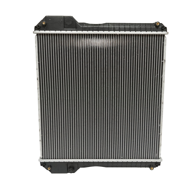 Radiatore di raffreddamento  acqua per Case IH e New Holland, dimensioni 724 × 587 mm, codici OEM 87410096 e 87410098