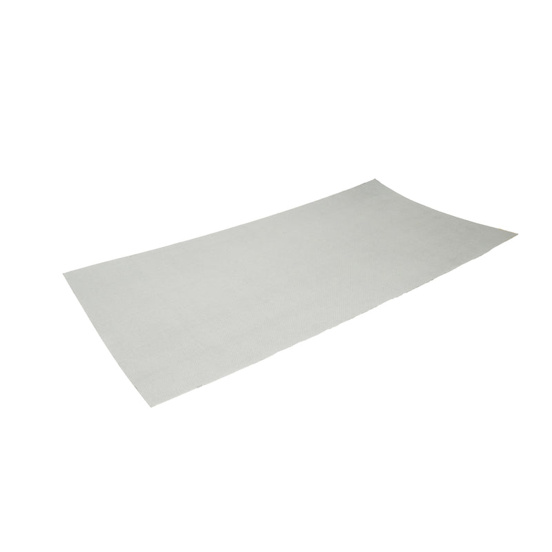 Lastra in fibra compressa con inserto metallico, larghezza 0,5 m, lunghezza 1 m, spessore 1,8 mm (grigia)
