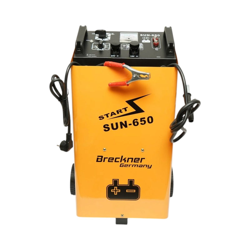 Caricabatterie e avviatore di emergenza per auto 12/24V, 20-1000Ah, corrente di avviamento 360A, ricarica rapida 70A Breckner Germany