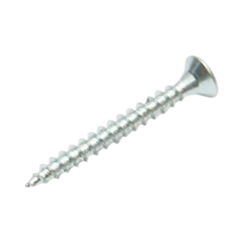 Vite autofilettante per legno 4x35 mm, testa svasata PZ2, acciaio zincato, 1000 pz/scatola