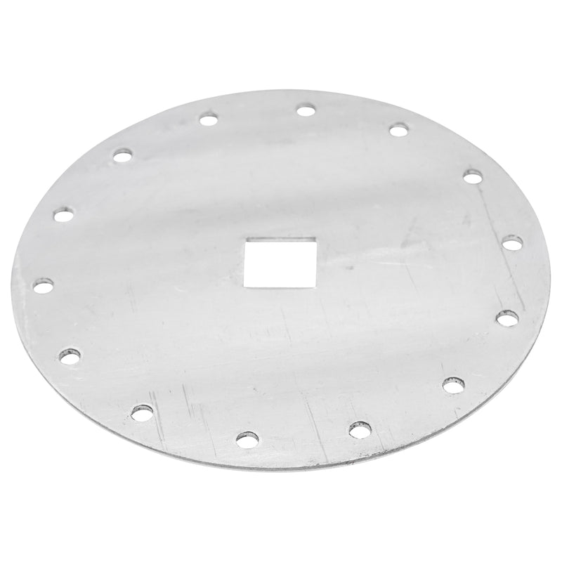 Disco seminatrice SPC 6-8, diametro 140 mm, attacco quadro da 18 mm, foro 14x5,2 mm.