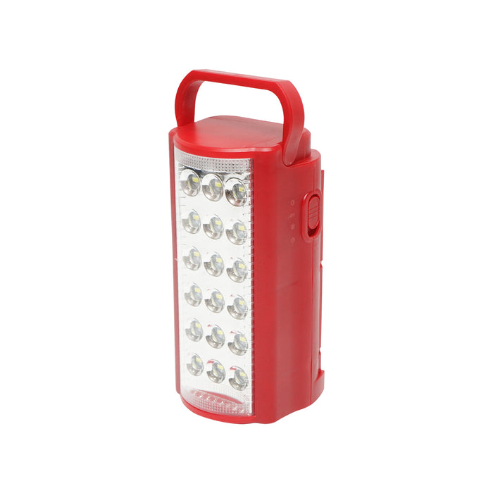 Lampada da lavoro portatile a LED con batteria 6V 4Ah, USB, 100x95x200mm