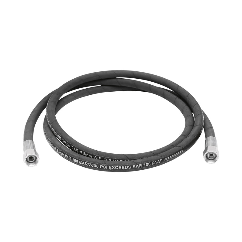 Tubo ad alta pressione 2SN DN10 con raccordi pressati idraulicamente, L = 3000 mm (riduzione M20x20)