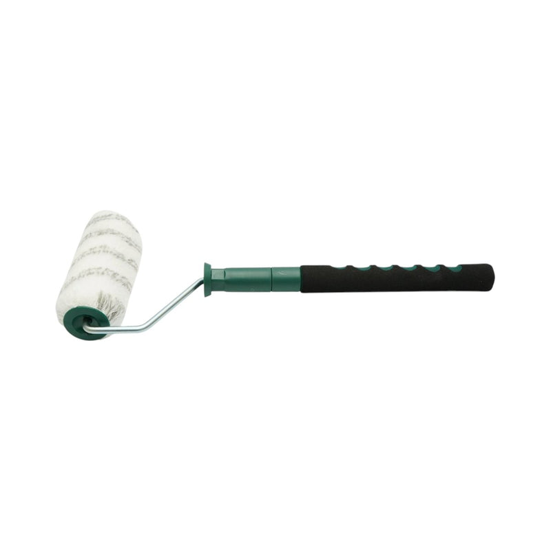 Rullo in poliacrilico da 18 cm, diametro 80 mm, spessore fibra 18 mm, manico telescopico in metallo 42-84 cm Breckner Germany