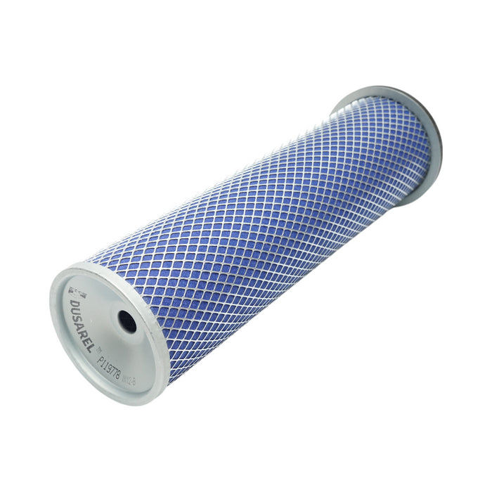 Filtro aria interno Massey Ferguson, Landini, New Holland, Case IH 104/122x17/93x383mm Codice OEM 0020943304, 1096475M91, 1096475M93, 1181296, 20943304