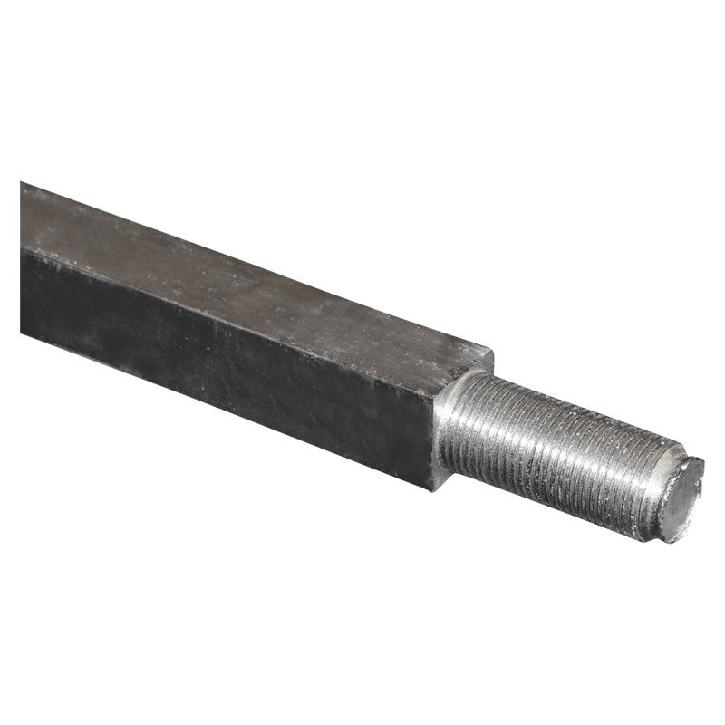 Asse quadro 40x40 mm per erpice a dischi, L=4000 mm, M36, estremità femmina-femmina