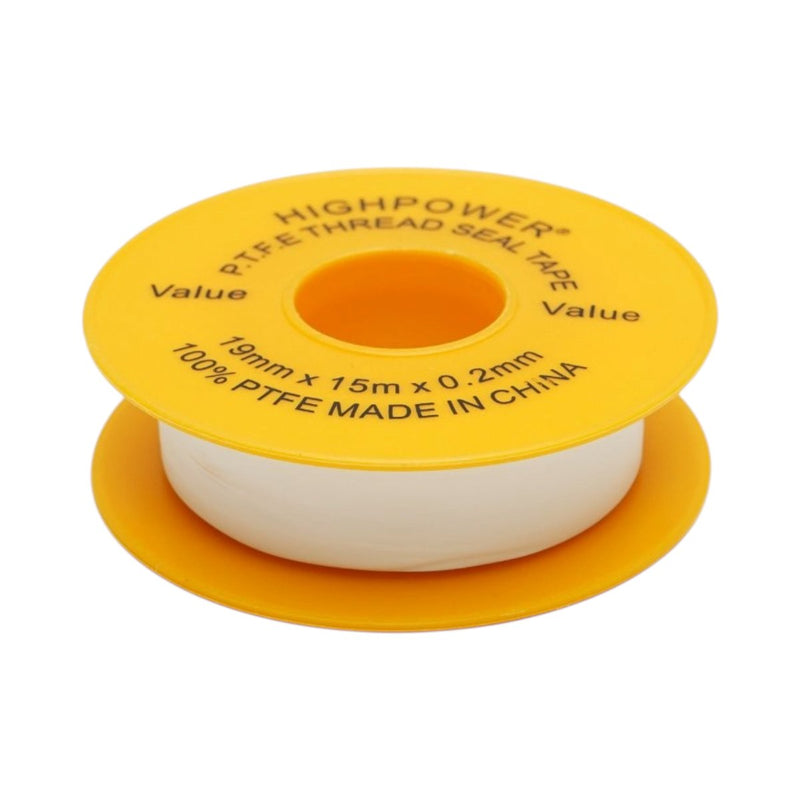 Nastro sigillafiletti in PTFE Teflon HighPower 19 mm x 15 m