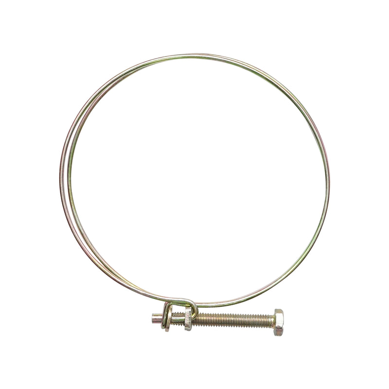 Fascetta stringicavo 98-105mm con vite M8x80mm per tubo flessibile Breckner Germany