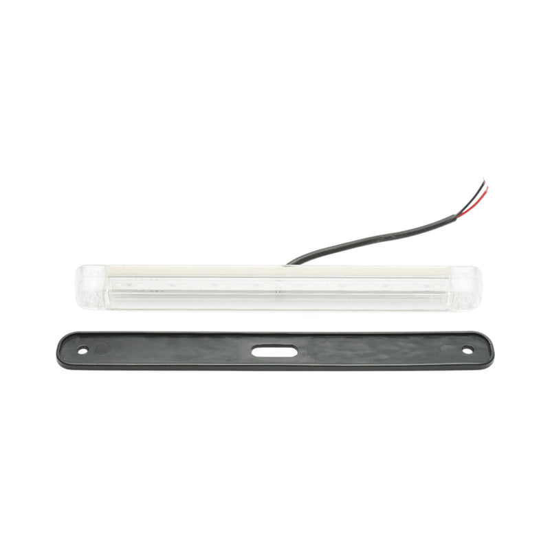 Luce di ingombro laterale a LED slim 12-24V bianca, 16 LED, 235x26,5x21 mm Breckner Germany