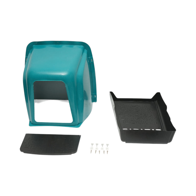 Nido in plastica per galline ovaiole 460x230x400 mm
