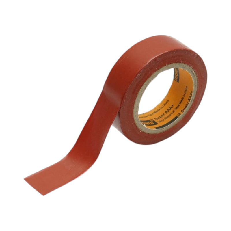 Nastro isolante in vinile color bordeaux 19 mm x 9 m – Ignifugo, qualità superiore AAA+ ad alte prestazioni