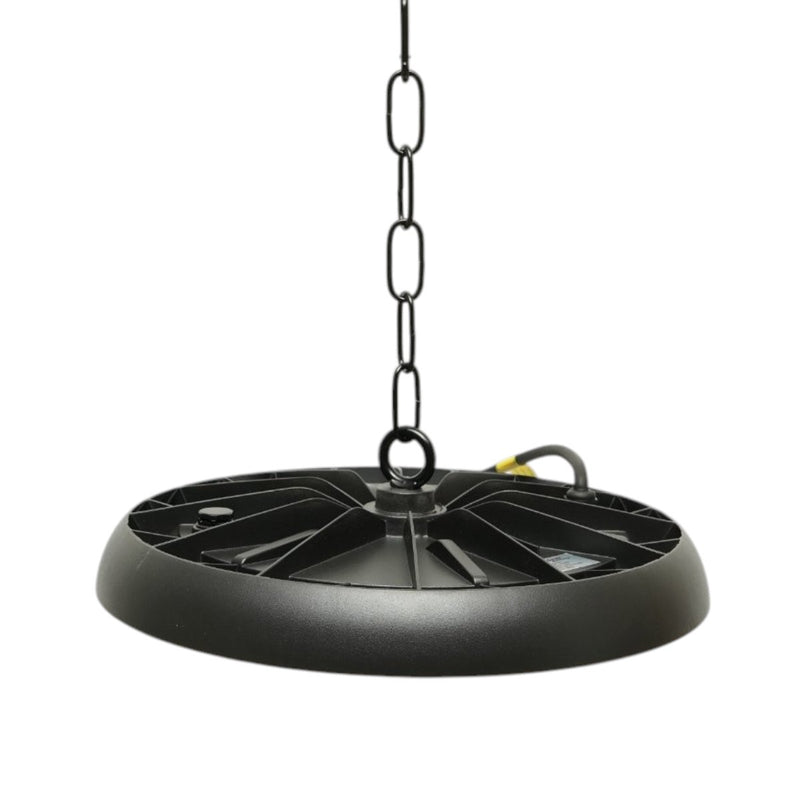 Lampada industriale LED UFO High-Bay da 100 W, 100-265 V, 6500 K, 12000 lm per capannoni industriali e magazzini, 290x32 mm, IP65 Breckner Germany